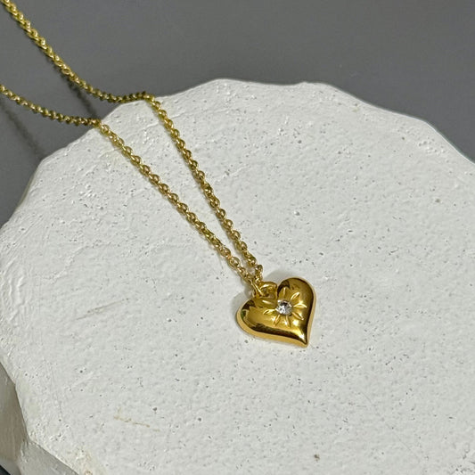 Puffy Heart Pendant