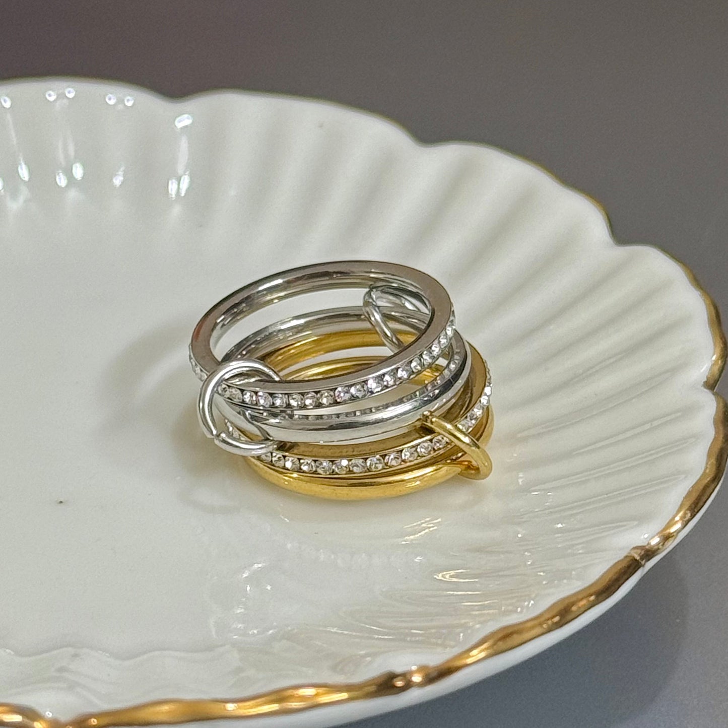 Interlock Stack Ring - 3