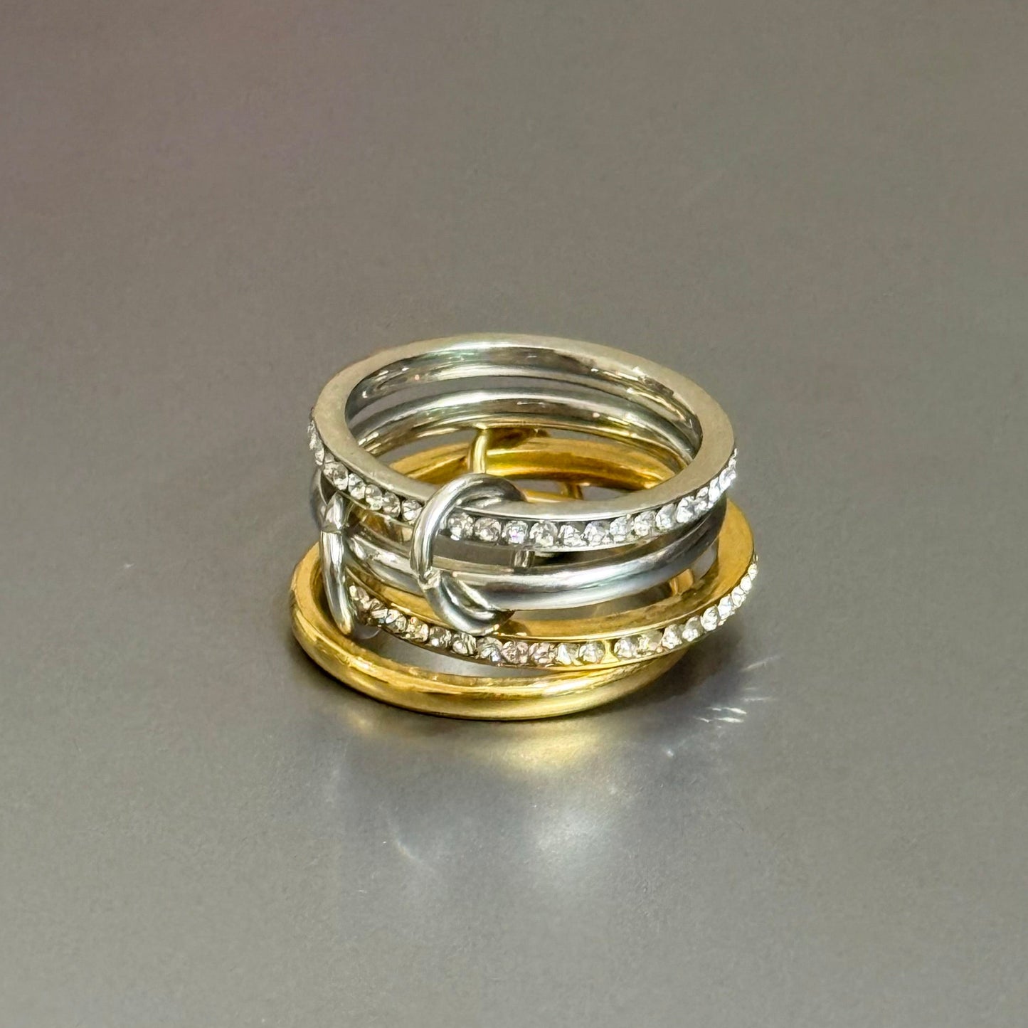 Interlock Stack Ring - 3