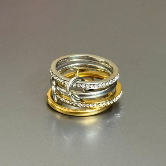 Interlock Stack Ring - 3