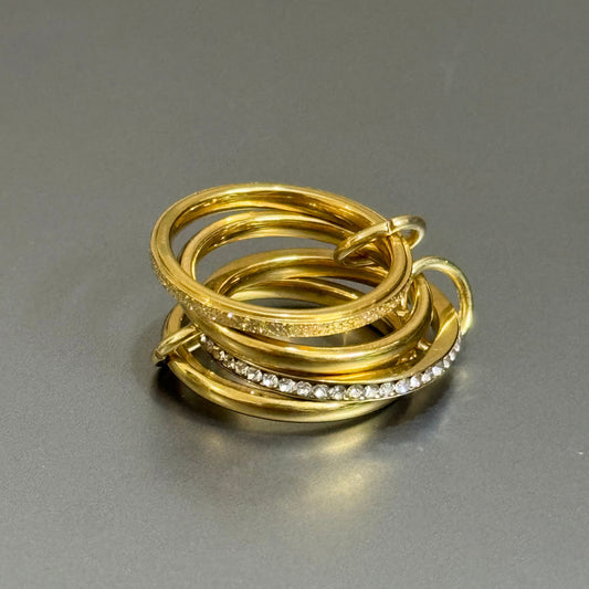 Interlock Stack Ring - 1