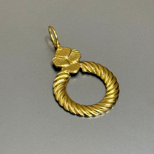 Twisted Pendant Charm