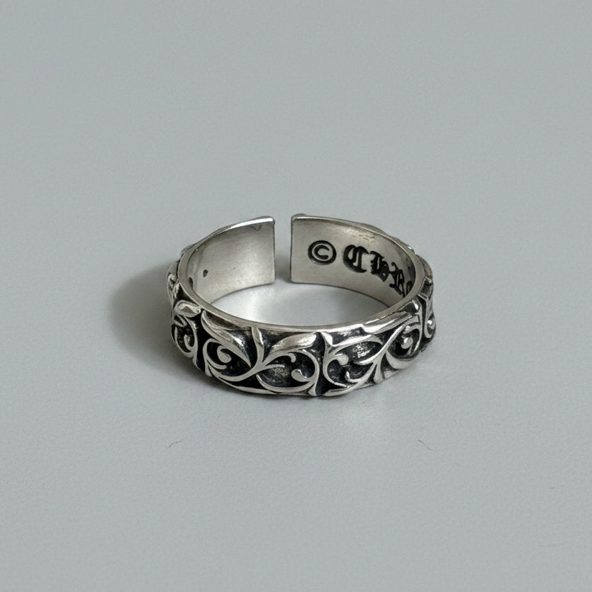 Baroque Band Ring