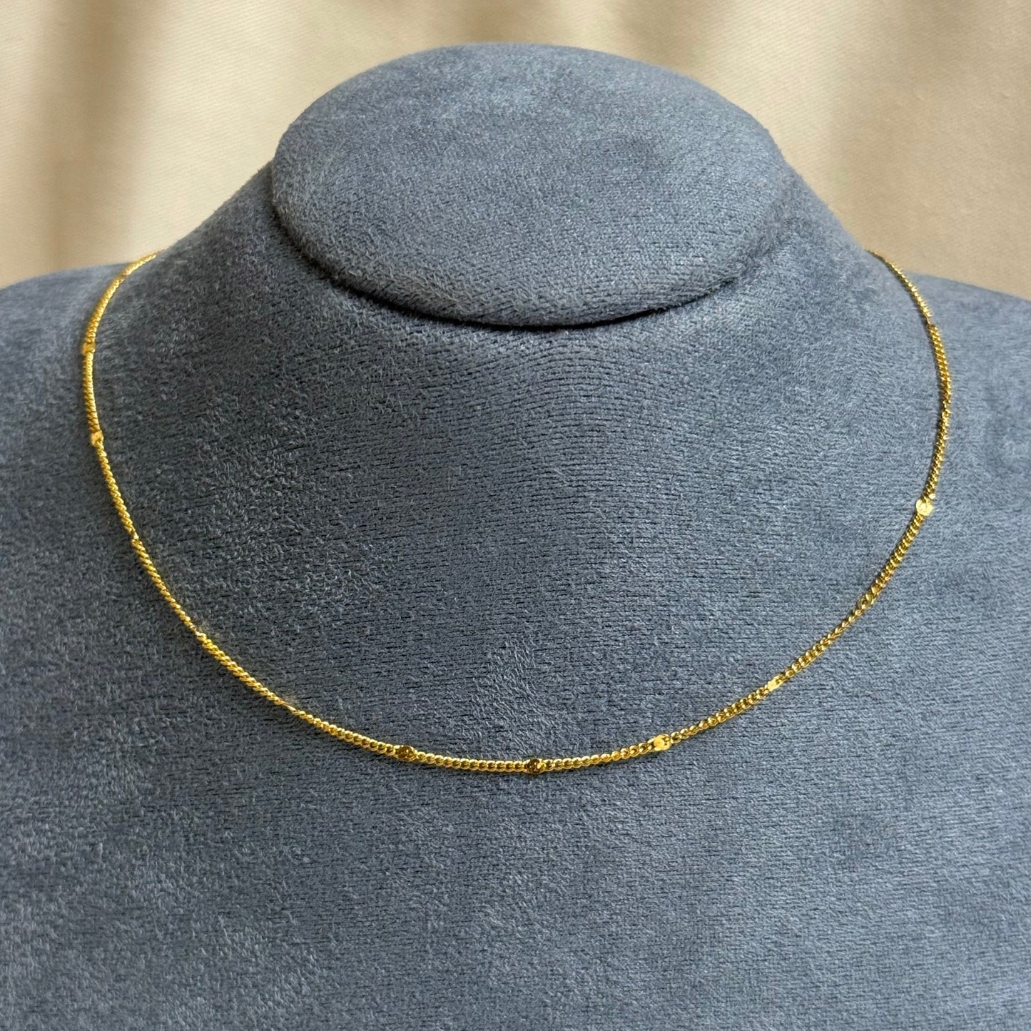 Sequin Chain Necklace