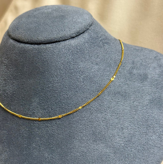 Sequin Chain Necklace