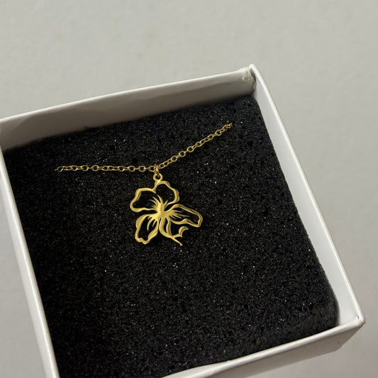 Flower Line Pendant