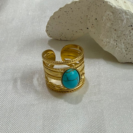 BOHO Turquoise Ring