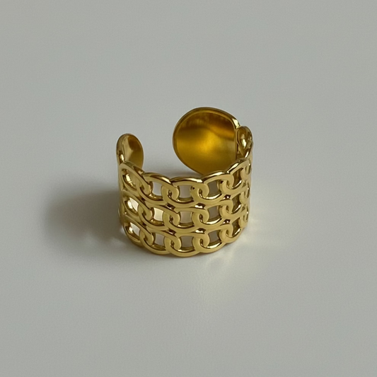 Mesh Link-Chain RING