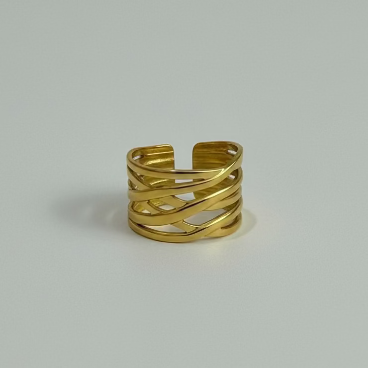 Crisscross Ring