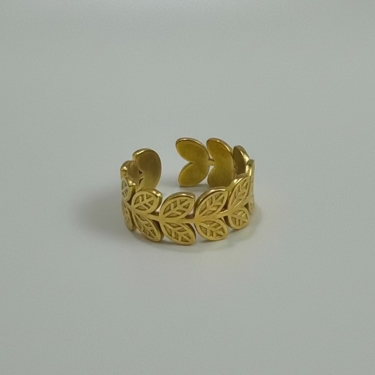 Leaf Band Ring