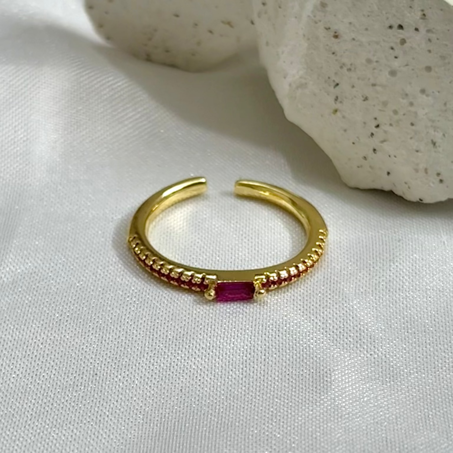 Ruby Runway Ring