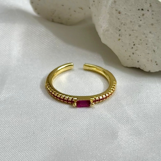Ruby Runway Ring