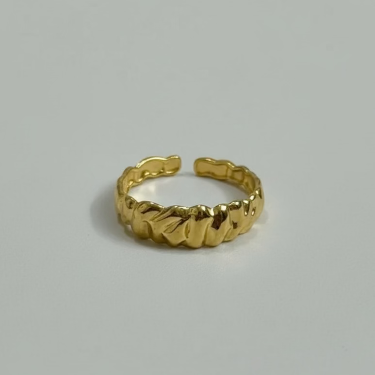 Textured Band Ring 2
