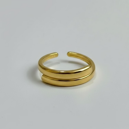 Twin Band ring