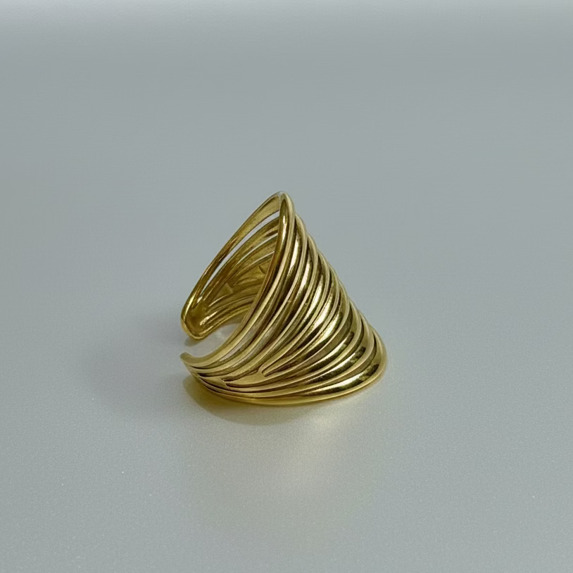 Wide Statement Ring