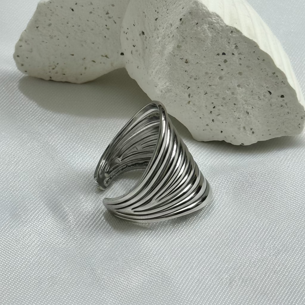 Wide Statement Ring S.