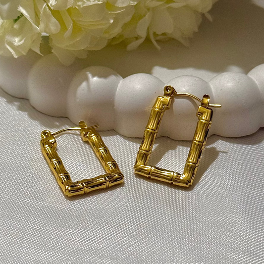 Bamboo Rectangular Hoop