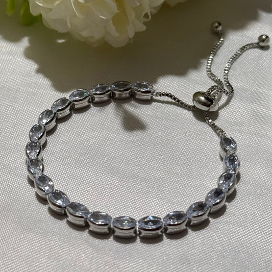 Oval Tennis Bracelet