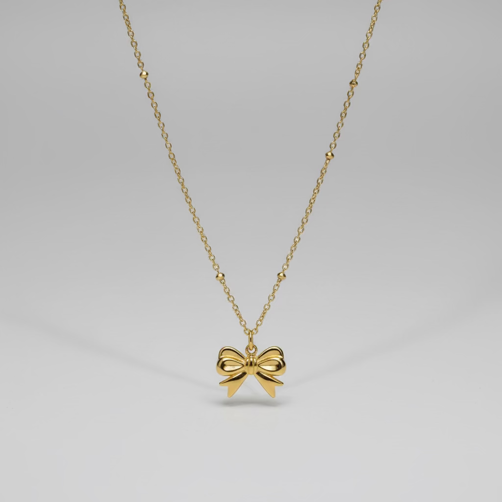 Mini Bow Pendant G.