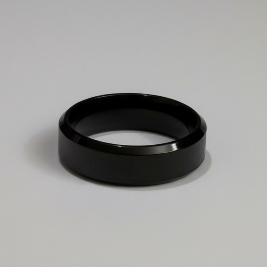 4 mm Band Ring - BLACK