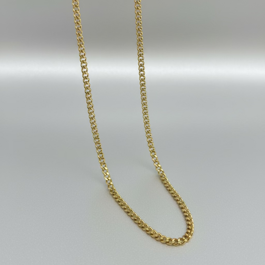 4 MM Cuban Link Chain - GOLD