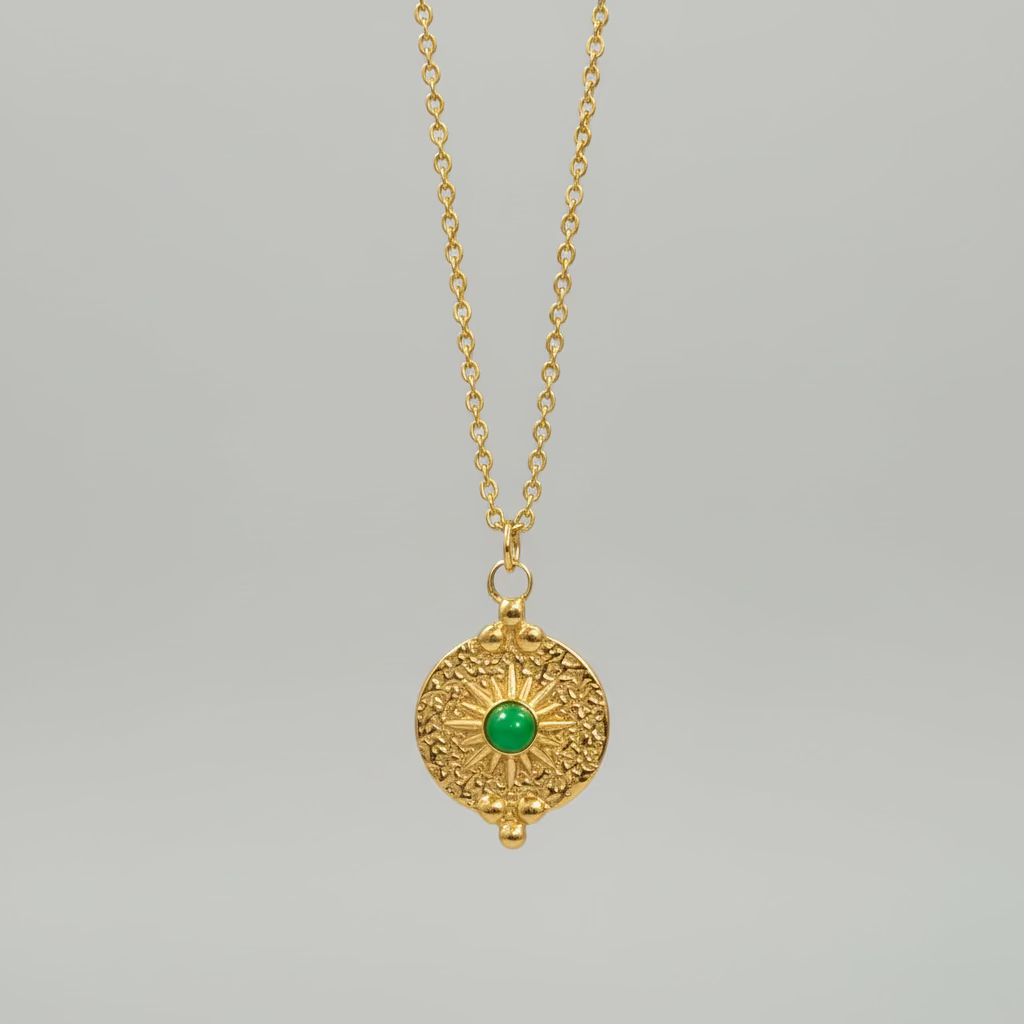 Vintage Disc Pendant