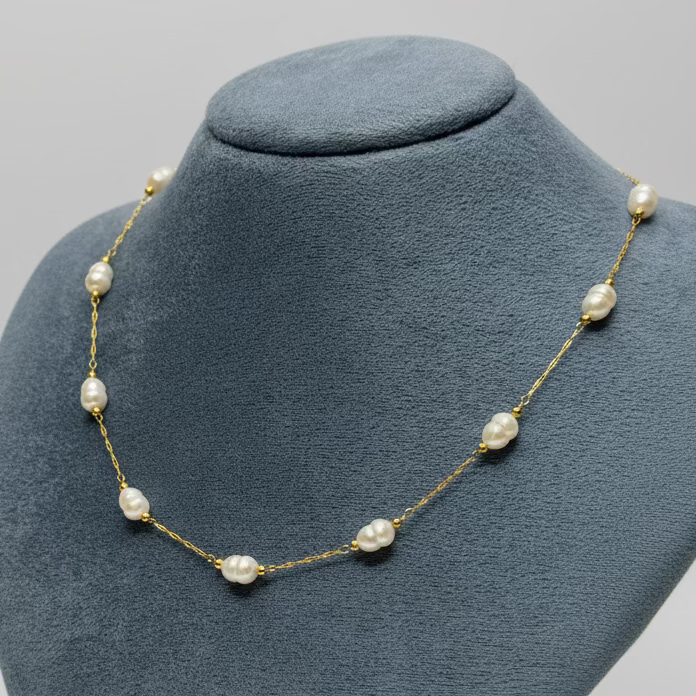 Faux Pearl Necklace