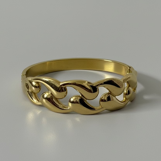 Chunky Cuban Bangle