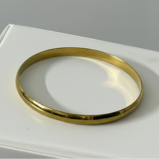 6 mm Flat Round Bangle