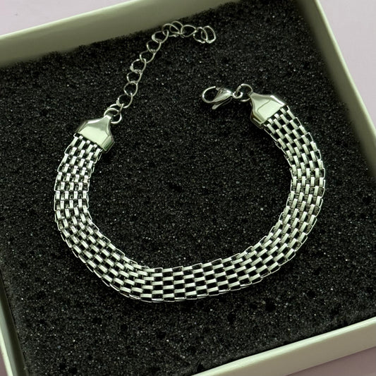 Silver MESH Bracelet