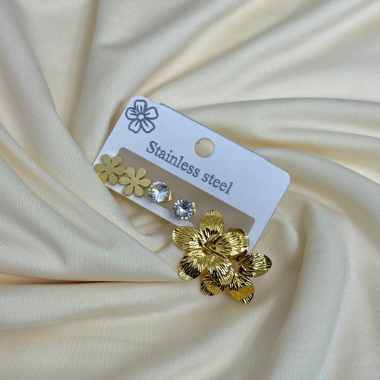Mini Flower Stud Set