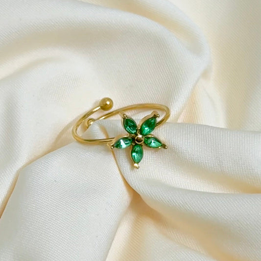 Wisteria Ring - Green