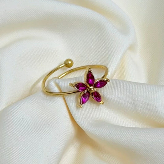 Wisteria Ring - Magenta Pink