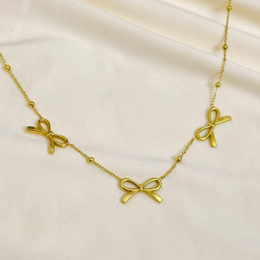 Sweetheart Bow Necklace