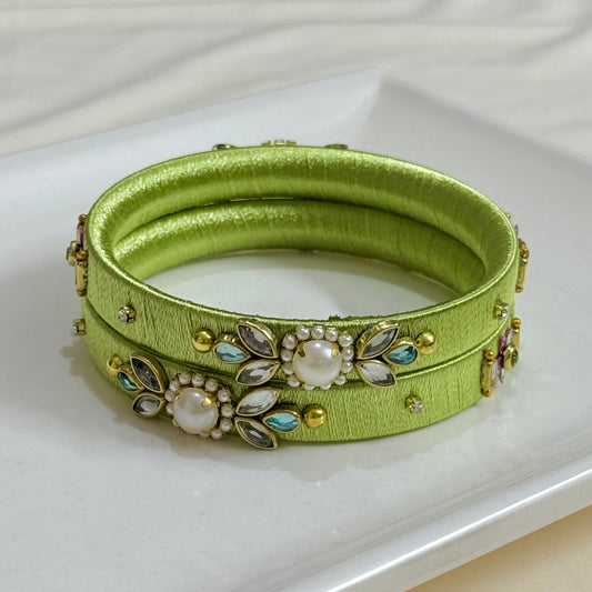 বাসন্তী - Basanti (2 Bangles)